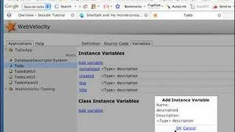 Seaside on Cincom Smalltalk: Early Preview