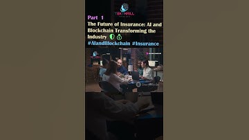 The Future of Insurance: AI and Blockchain Transforming the Industry 🛡️💰 #AIandBlockchain  PART 1