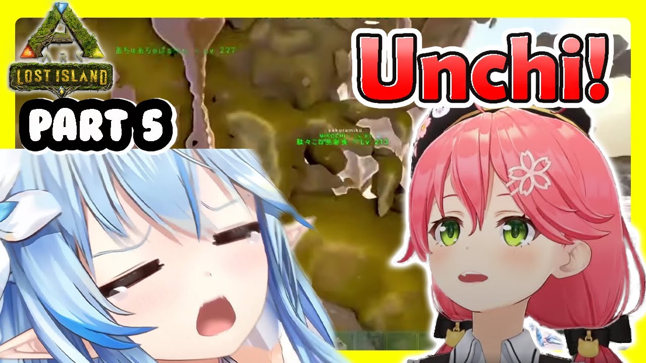 Miko throws poop to Lamy for her housewarming present