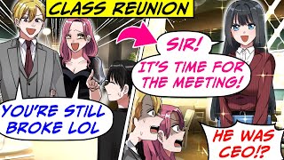 Ran Into Ex at Class Reunion! I Got Laughed At But My Secretary Picks Me Up...[RomCom Manga Dub]