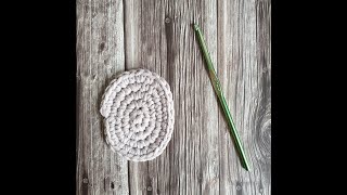 ÓVALO CROCHET PUNTO BAJO