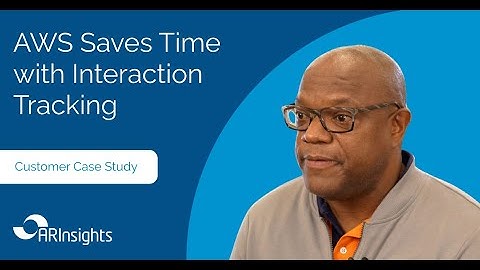AWS Saves Time with Analyst Relations Interaction Tracking & Projects | ARInsights