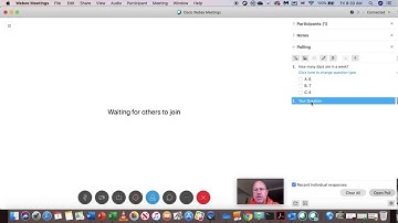 Cisco Webex Polling