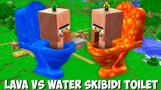 Who is STRONGER LAVA SKIBIDI TOILET VILLAGER VS WATER SKIBIDI TOILET VILLAGER in Minecraft ?