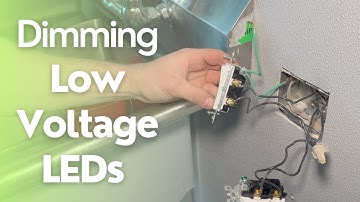 Dimming Low Voltage LEDs - The Easy Way!