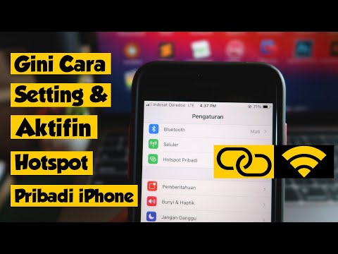 Begini Loh Cara Setting Hotspot Pribadi iPhone | iOS 14 😃