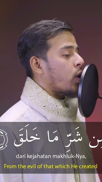 Surah Falaq By Salim Bahanan #shorts