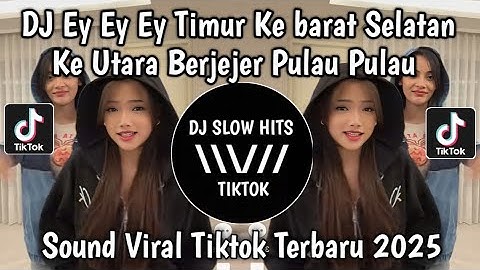 DJ TIMUR KE BARAT SELATAN KE UTARA BERJEJER PULAU PULAU || DJ PICA PICA 2 - JUAN REZA VIRAL TIKTOK