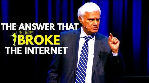 Ravi Zacharias  Answer That Broke The Internet   Best of Ravi Zacharias