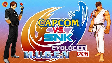 { Capcom Vs SNK Evolution Kore } Kyo vs Ryu | Mugen