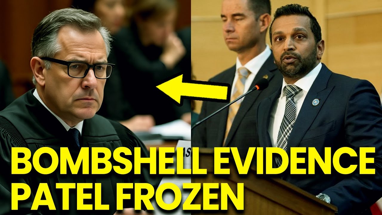 Kash Patel FROZEN After Judge Shows Him BOMBSHELL Evidence!!