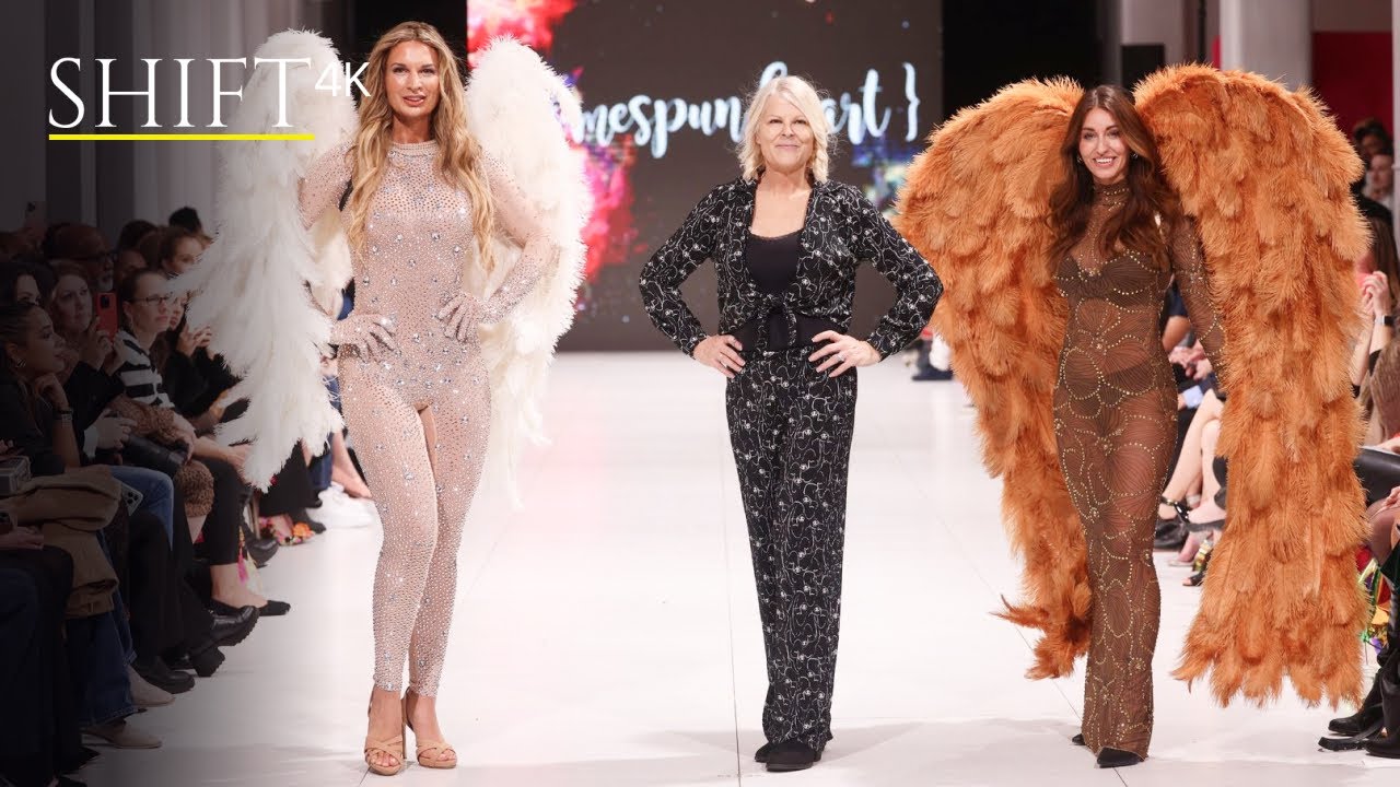 Interview with Barbie Trammell: Homespun Heart Angel Wings at CURVE NYFW 2024 - Exclusive Look into Fashion and Glam Props