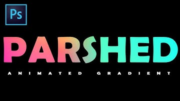 How to make an Animated Gradient in Photoshop | | AP DESIGN 505