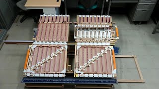 ビー玉計算器で1+2+…+10を計算する【Marble Binary Calculator】