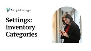 Settings: Inventory Categories
