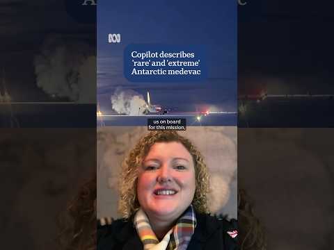 Australian aviation team pulls off rescue flight in Antarctica | ABC NEWS
