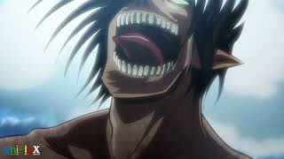 Eren unconsciously turns into Attack Titan😱for the First time | Attack on Titan 1080p