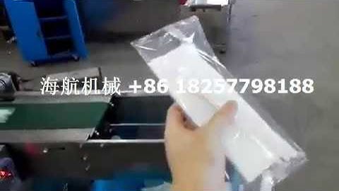 napkin plastic cutlery automatic flowpacking machine spoon fork knife flow pack machinery Portugal