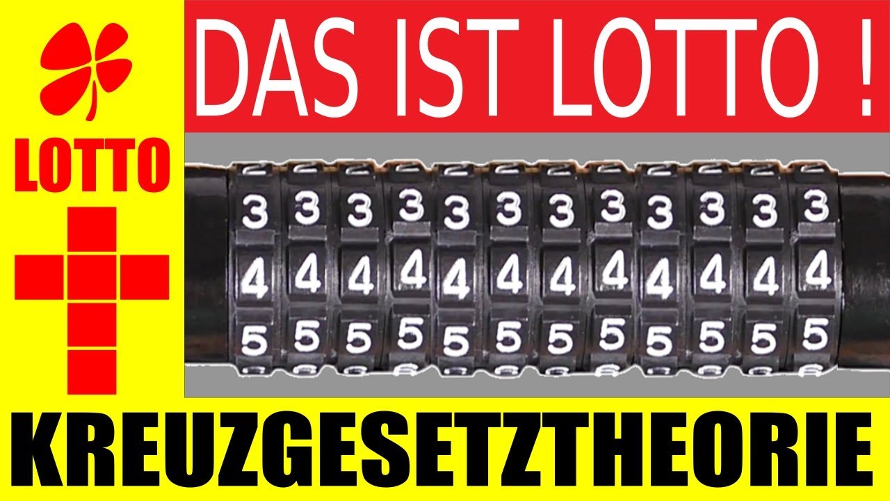 Lotto 6 aus 49 !!! Das