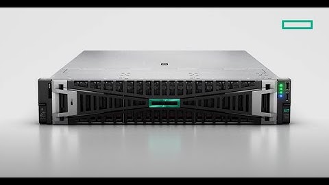 HPE ProLiant DL345 Gen11 virtual tour animated video