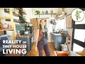 Woman Shares Unfiltered Reality of Tiny House Living   Finances & Parking Challenges