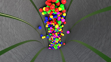 Marble run Ultra fast balls race #marbles #marblerun #marblerace