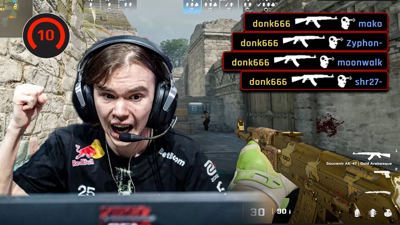donk 36 Kills In His Everyday Tough Lobbies
