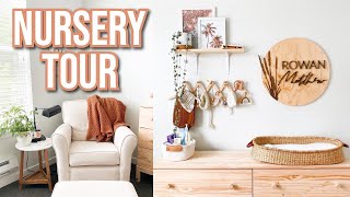 Rowan's Boho Neutral Baby Nursery Tour