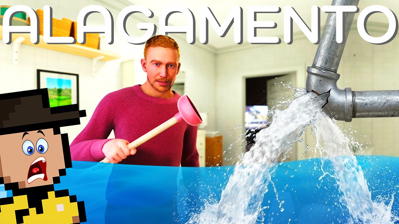 A CIDADE INTEIRA ALAGOU 🌊 * e eu tenho que resolver isso *