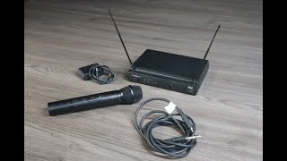 Sistema Transmissor sem Fio - Karsect KRU 301 UHF - Microfone