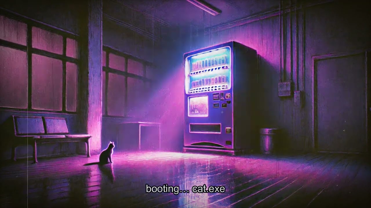 🎹 Neon Cathedrals: Liminal Piano & Soft White Noise