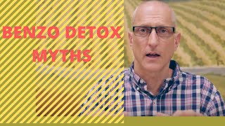 BENZO DETOX MYTHS. What To Do and NOT to do when detoxing off Benzos| Benzo Detox