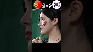 Portugal VS South Korea Imaginary World Cup Final Penalty 🔥 #youtube #shorts #football