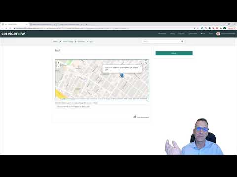 ESRI Map Widget for ServiceNow