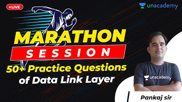 50 + Questions on Data Link Layer | Marathon Session | Pankaj Mishra Sir