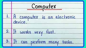 10 lines essay on computer in English | Essay on computer | Computer essay in English 10 lines