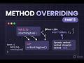 Method Overriding Part 5