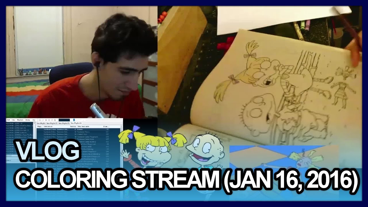CTKaraoke Coloring Stream (1/16/16)