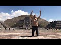 Master Liu Demings performance at Teotihuacan Moon Pyramids, Mexico