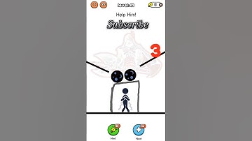 Draw Challenge: Save Stickman Level 43 Gameplay #shorts #youtubeshorts #gamingshorts #aigamingyt