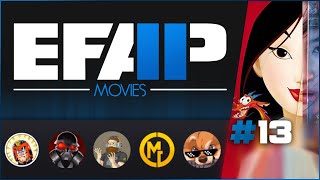 EFAP Movies #13: Mulan 1998/Mulan 2020 back to back with JLongbone and Moriarty