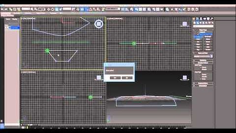 3D Max Boat Using Loft