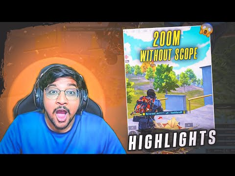 200m No Scope Snipe 😱Game play Highlights Warrior is live @WarriorislivE14 @UnqGamer
