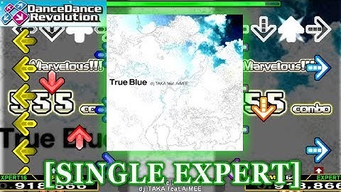 【DDR 2014】 True Blue [SINGLE EXPERT] 譜面確認＋クラップ