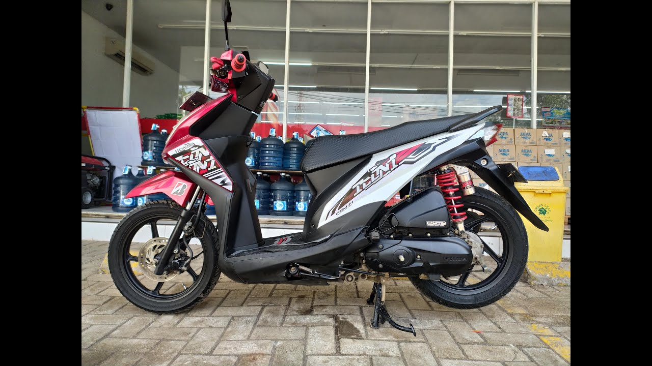 Modifikasi Honda Beat FI ESP 2016 Thai Look MInimalis Buat Harian Nyaman YouTube