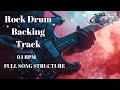 94 BPM Rock Drum Track – Mid-Slow Groove for Laid-Back Riff Writing
