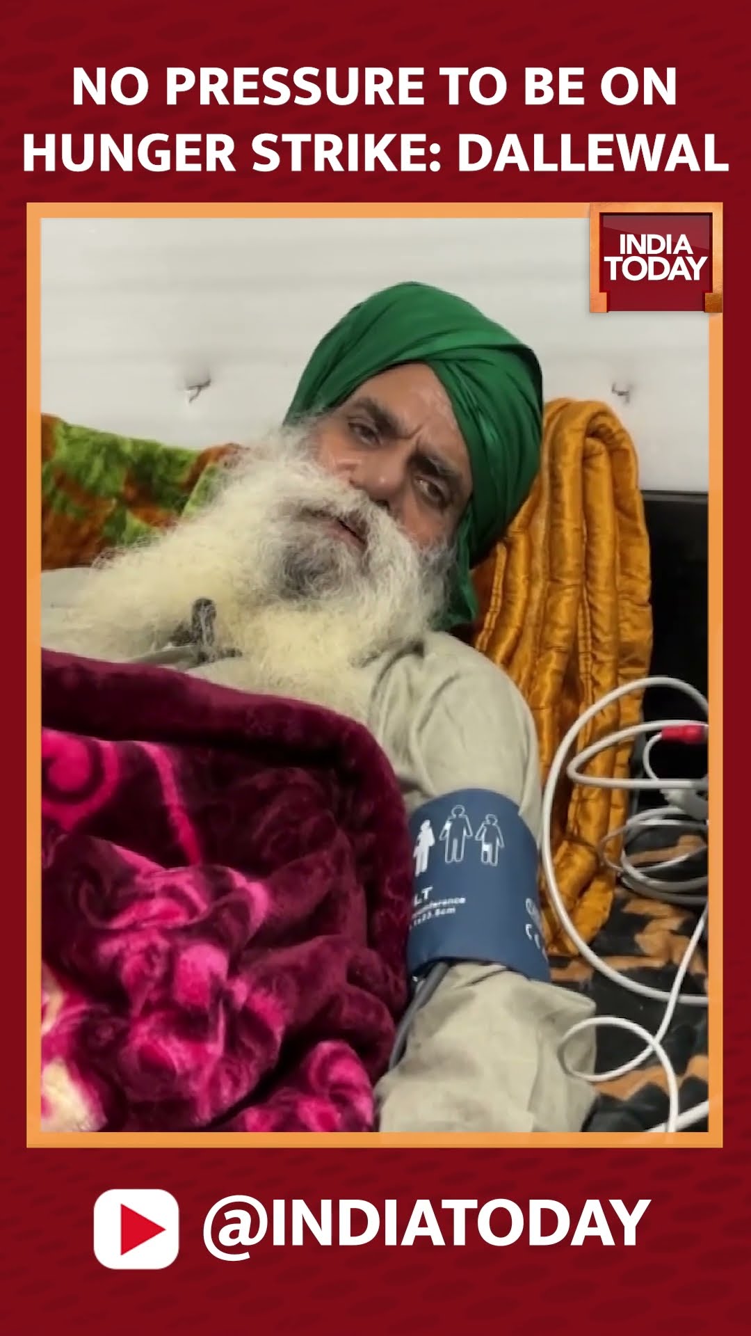 Farmer Leader Dallewal Says Under No Pressure To Be On Hunger Strike | Farmers Protest