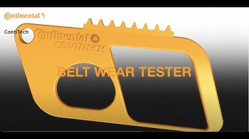 The Continental Belt Wear Tester