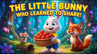 The Little Bunny Who Learned to Share | Kids Bedtime Story