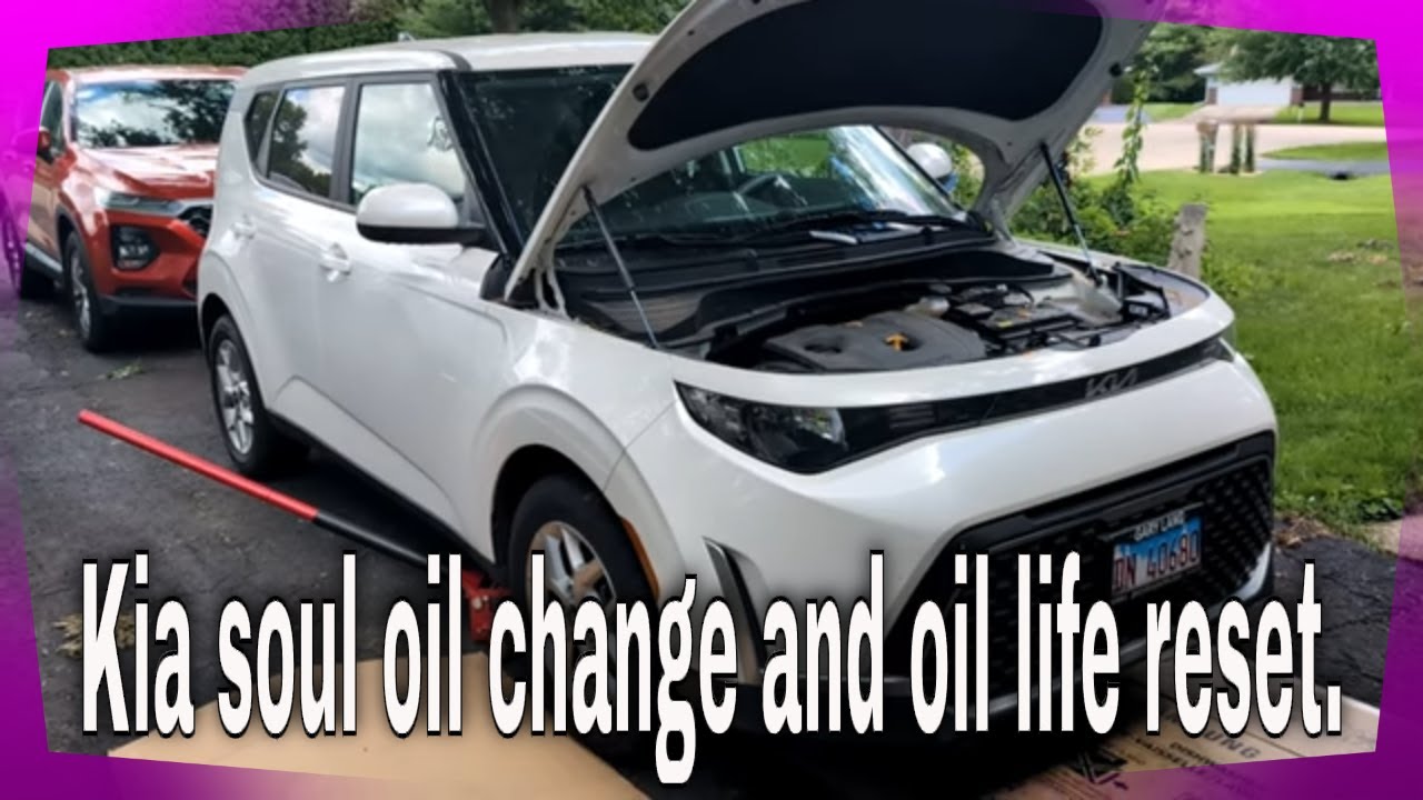2023 Kia Soul Oil Change and Oil Life Reset